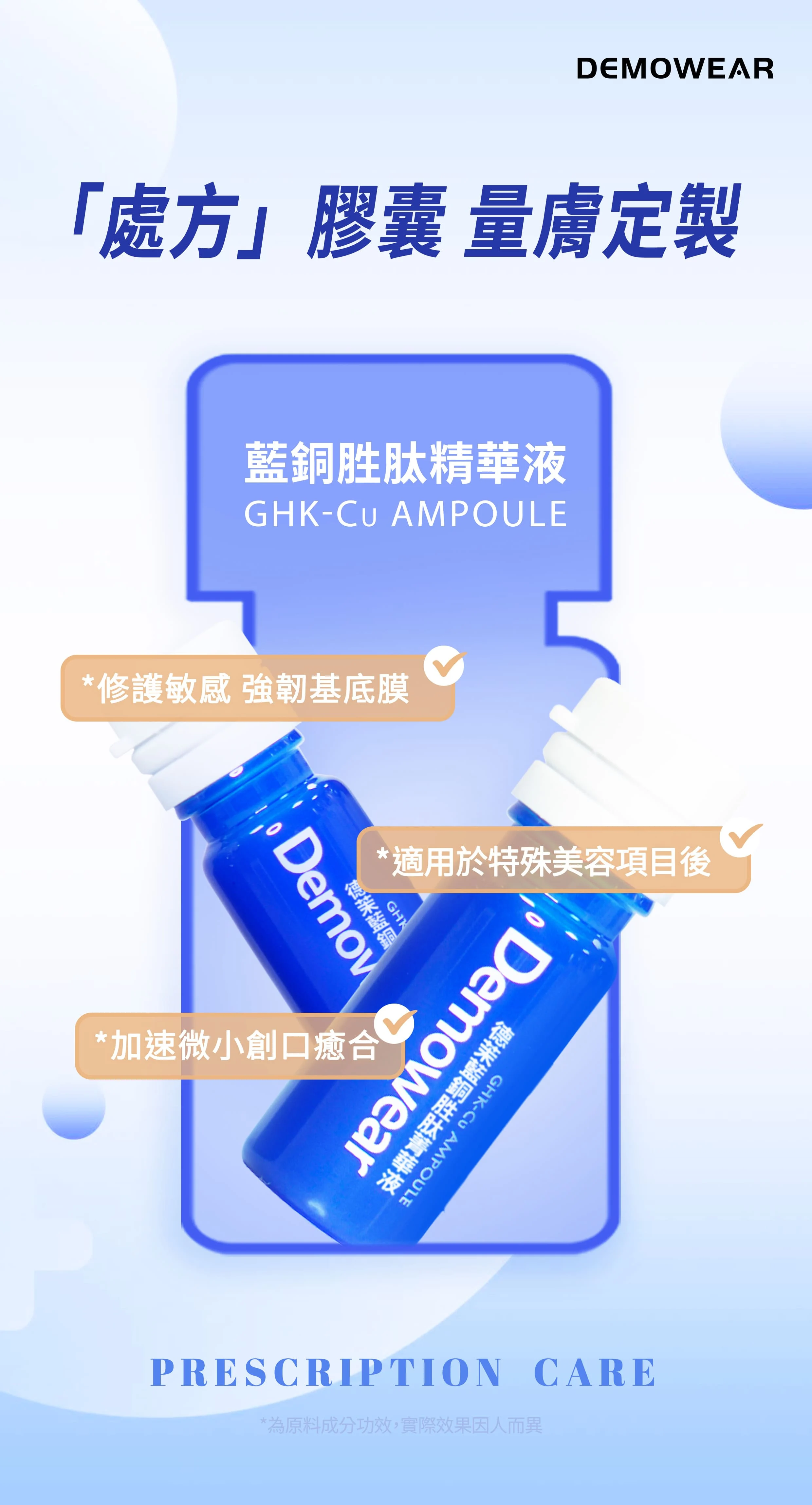 安瓶系列套圖 藍銅 繁